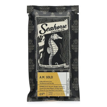 Seahorse Chocolate A.M. Gold 69% Dark Chocolate