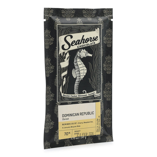 Seahorse Dominican Republic 70% Dark Chocolate
