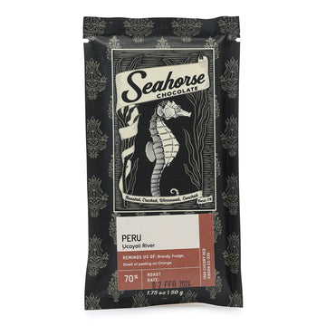 Seahorse Chocolate Peru Ucayali River 70% Dark Chocolate