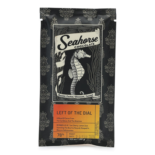 Seahorse Chocolate Left of the Dial 78% Dark Chocolate