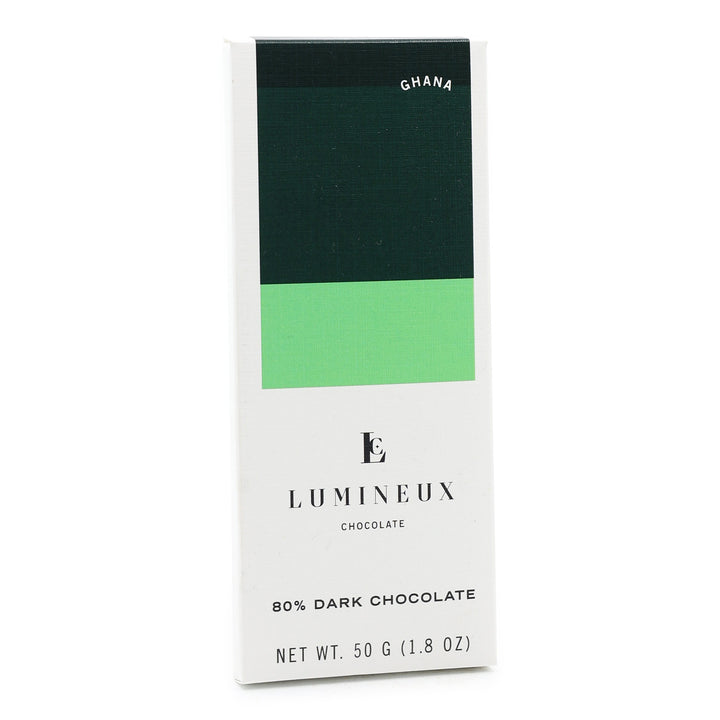 Lumineux Chocolate Ghana 80% Dark Chocolate