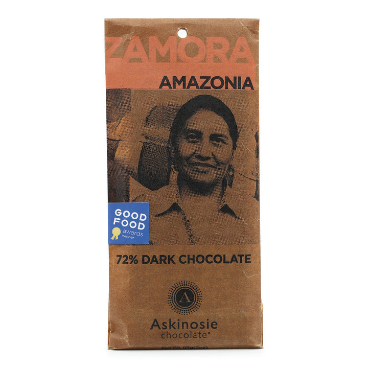 Askinosie Zamora Amazonia 72% Dark Chocolate