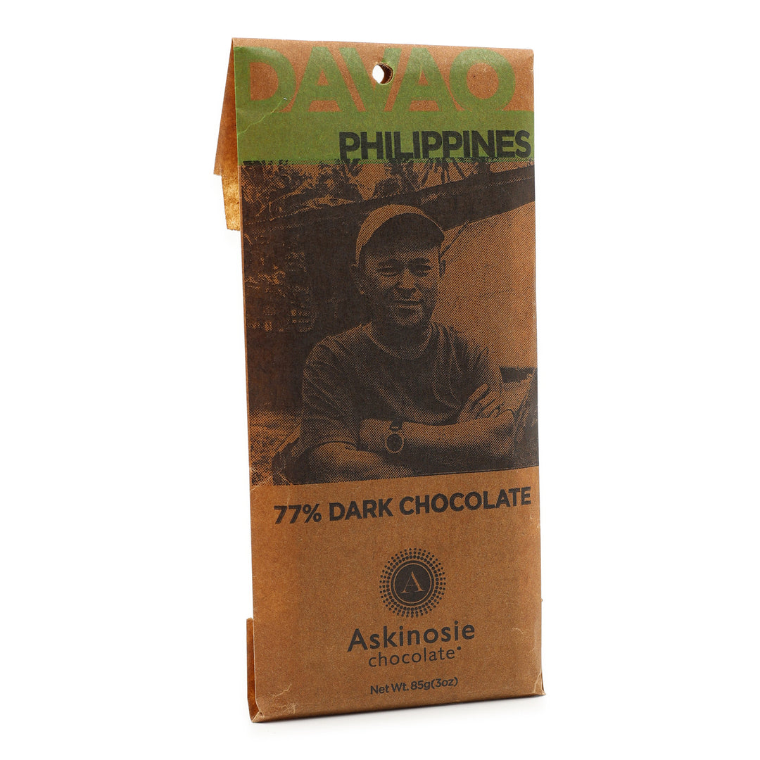 Askinosie Davao 77% Dark Chocolate