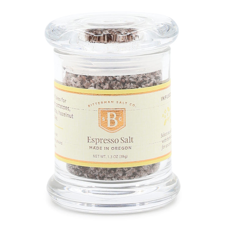 Bitterman's Espresso Flake Salt small jar