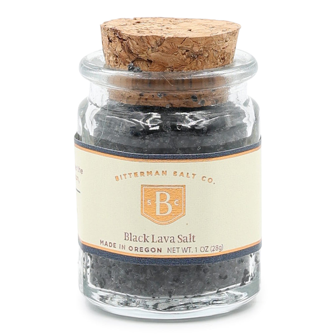 Bitterman's Black Lava Salt cork