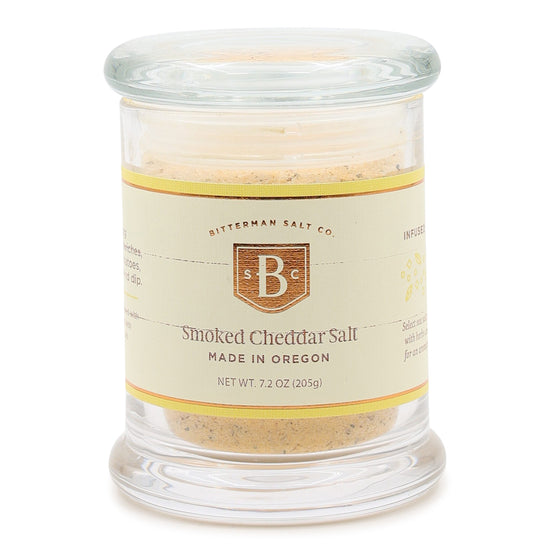 Bitterman's Smoked Cheddar Salt large jar