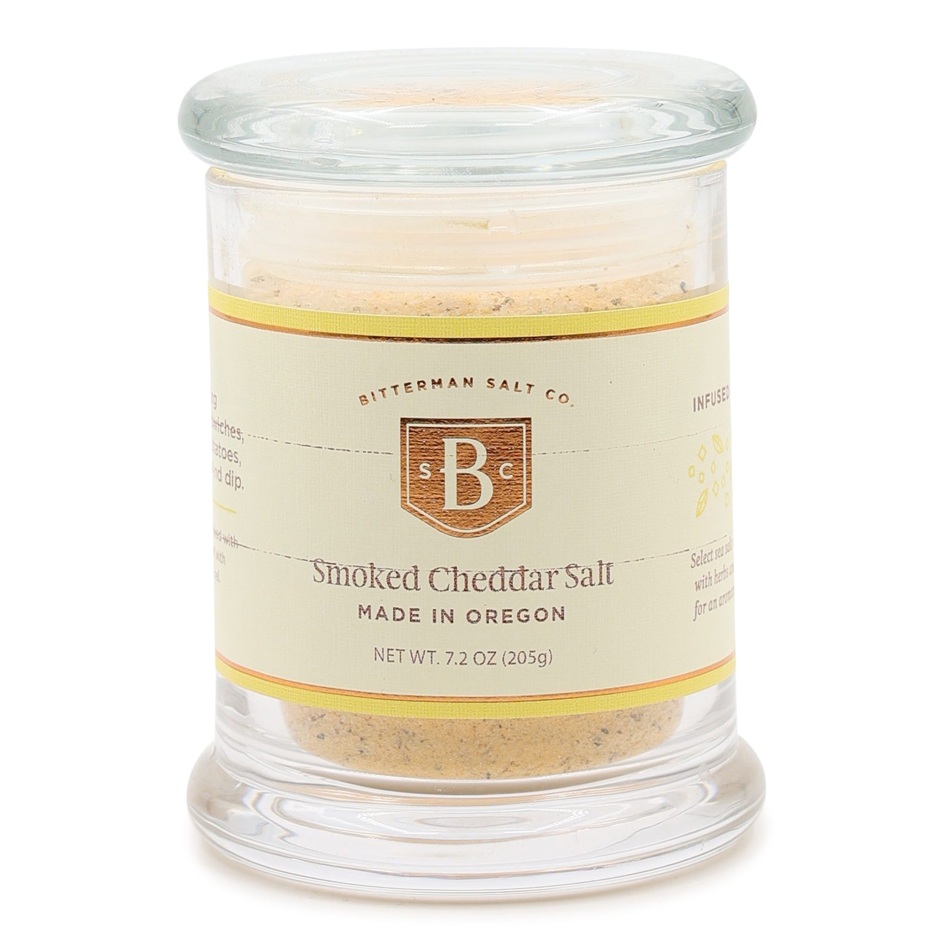 Bitterman's Smoked Cheddar Salt large jar