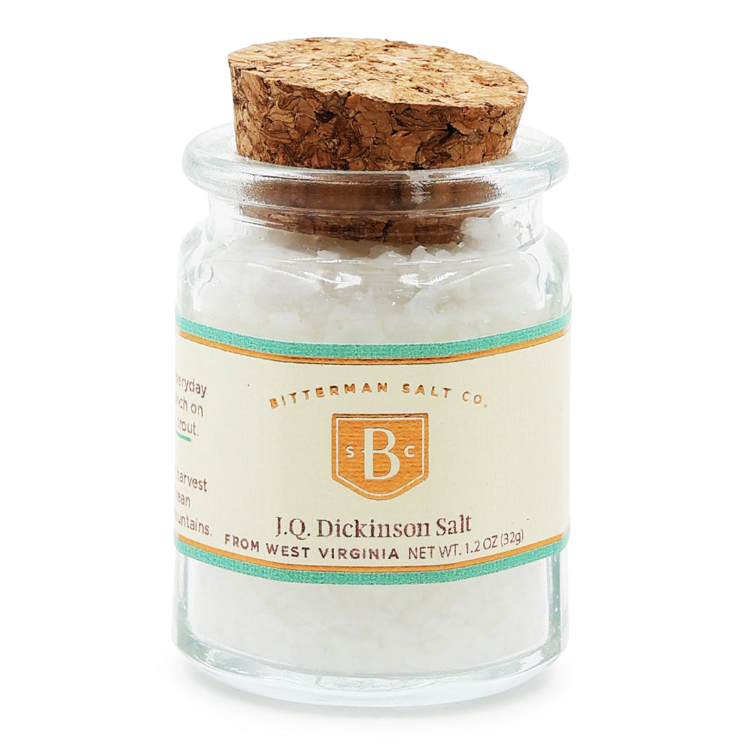 J.Q. Dickinson Salt cork jar