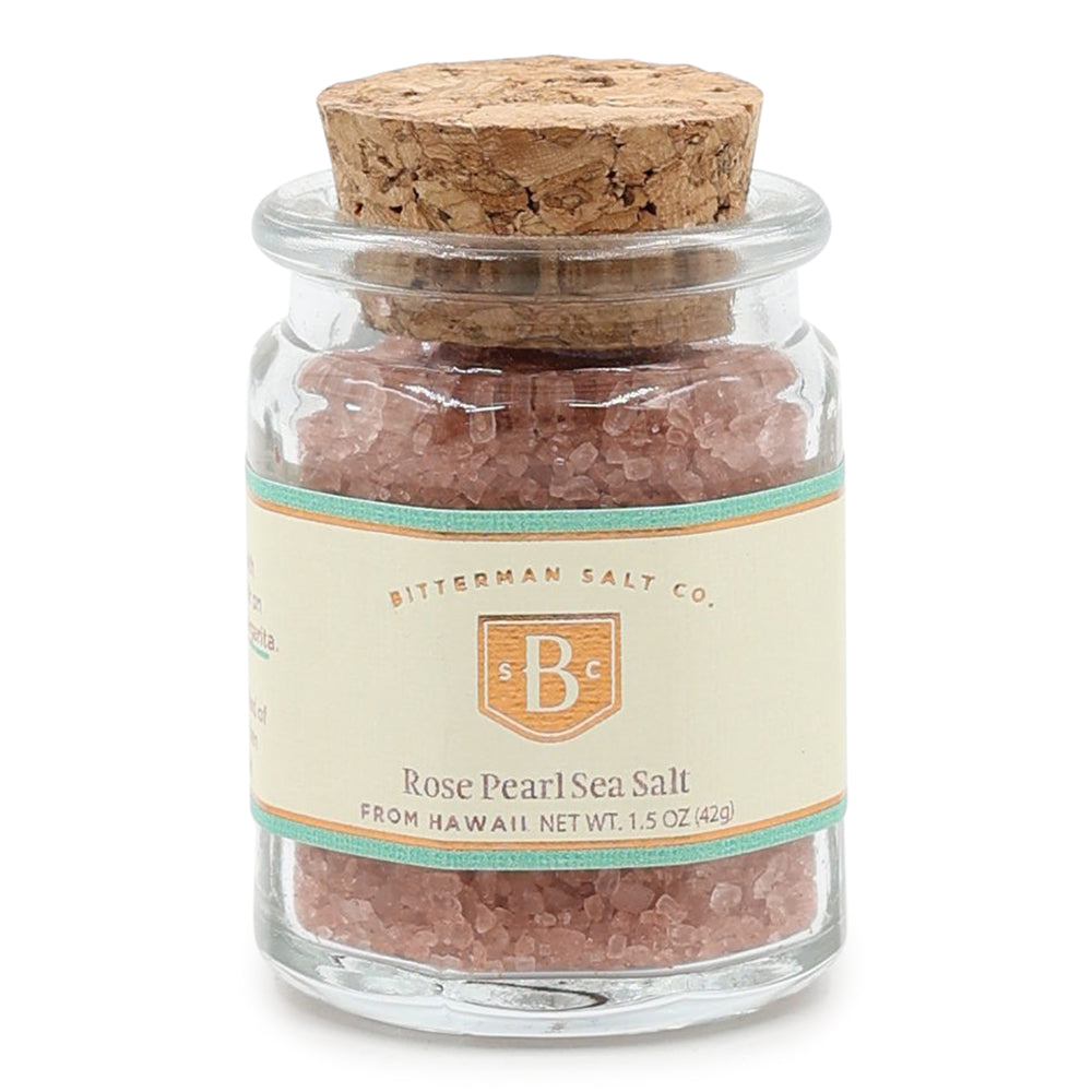 Rose Pearl Hawaiian Sea Salt cork