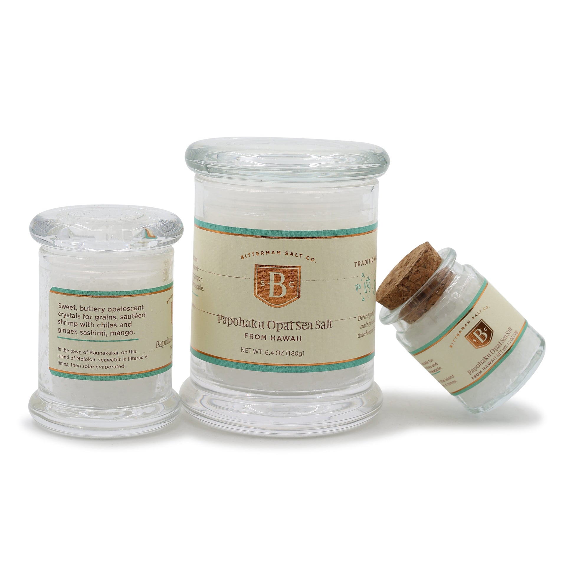 Popohaku Opal - Hawaiian Sea Salt all 3 sizes