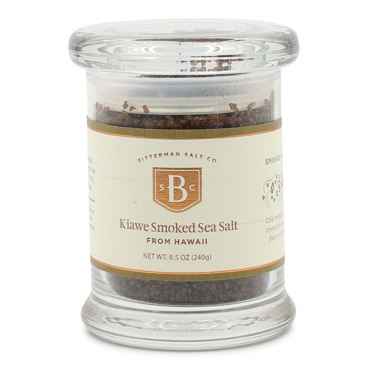 Kiawe Smoked Hawaiian Sea Salt large jar