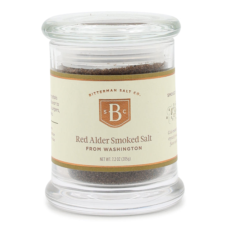 Red Alder Smoked Sea Salt large jar