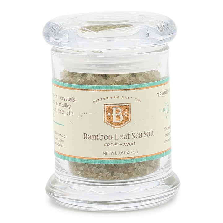 Bamboo Leaf Hawaiian Sea Salt small jar