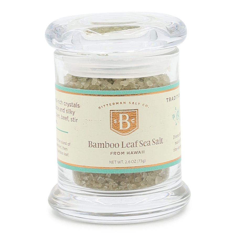 Bamboo Leaf Hawaiian Sea Salt small jar