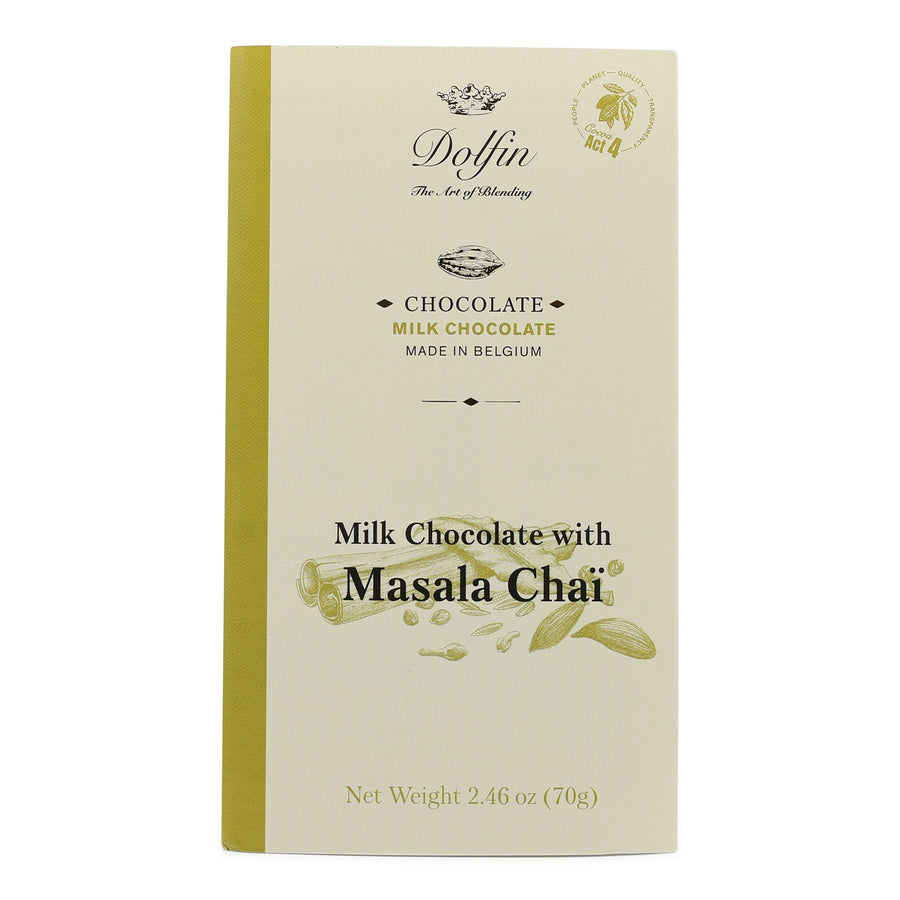 Dolfin Milk Chocolate with Masala Chai