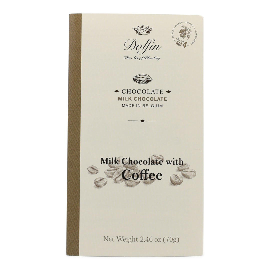 Dolfin Milk Chocolate with Coffee