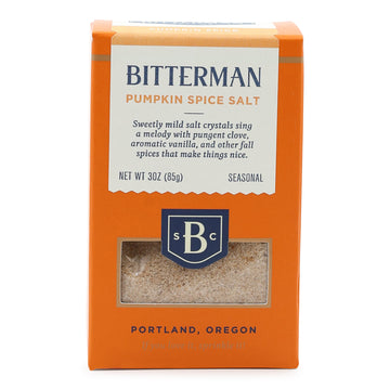 Bitterman's Pumpkin Spice Sea Salt 3oz box