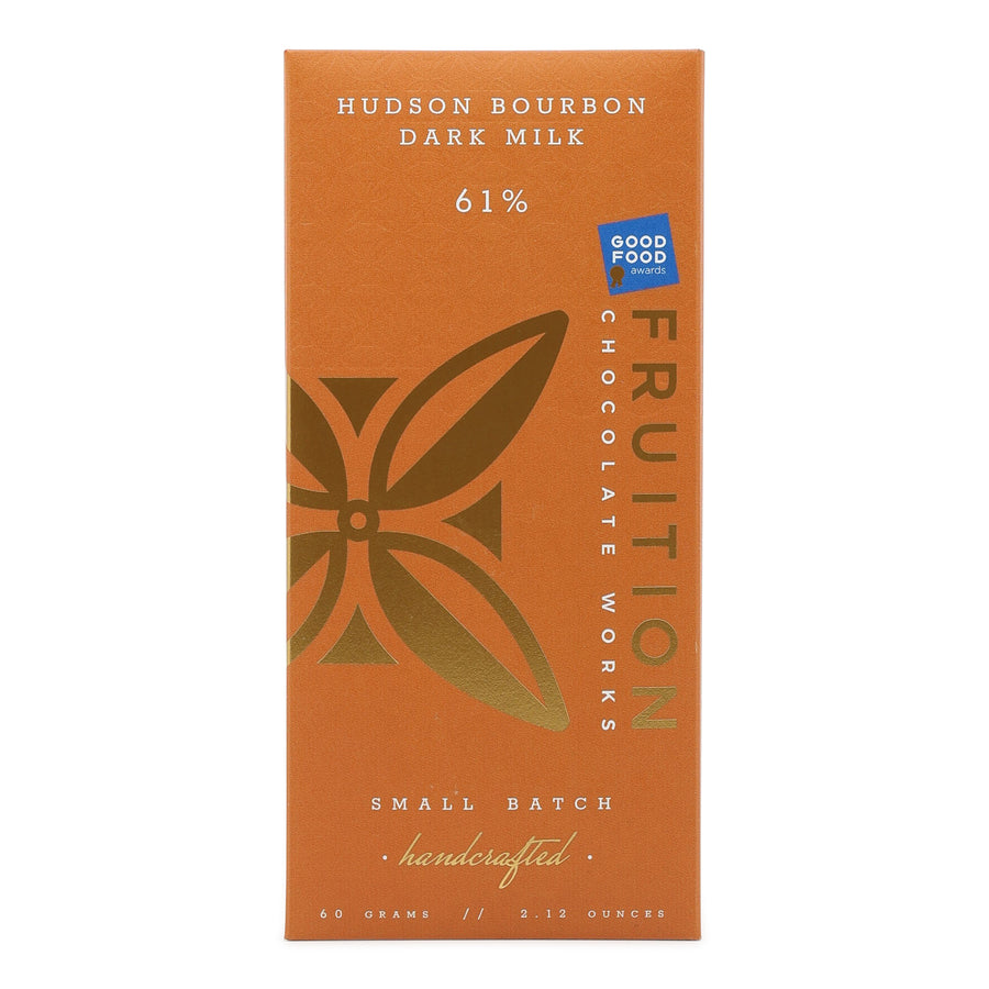 Fruition Hudson Valley Bourbon 61% Dark Milk Chocolate