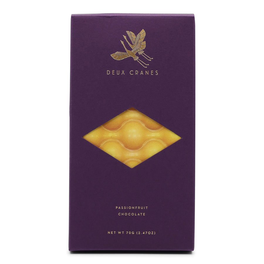 Deux Cranes Passion Fruit White Chocolate