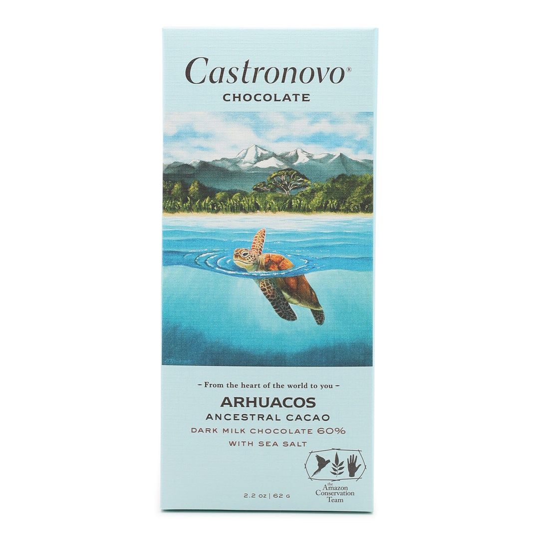 Castronovo Arhuacos Dark Milk Chocolate with Sea Salt