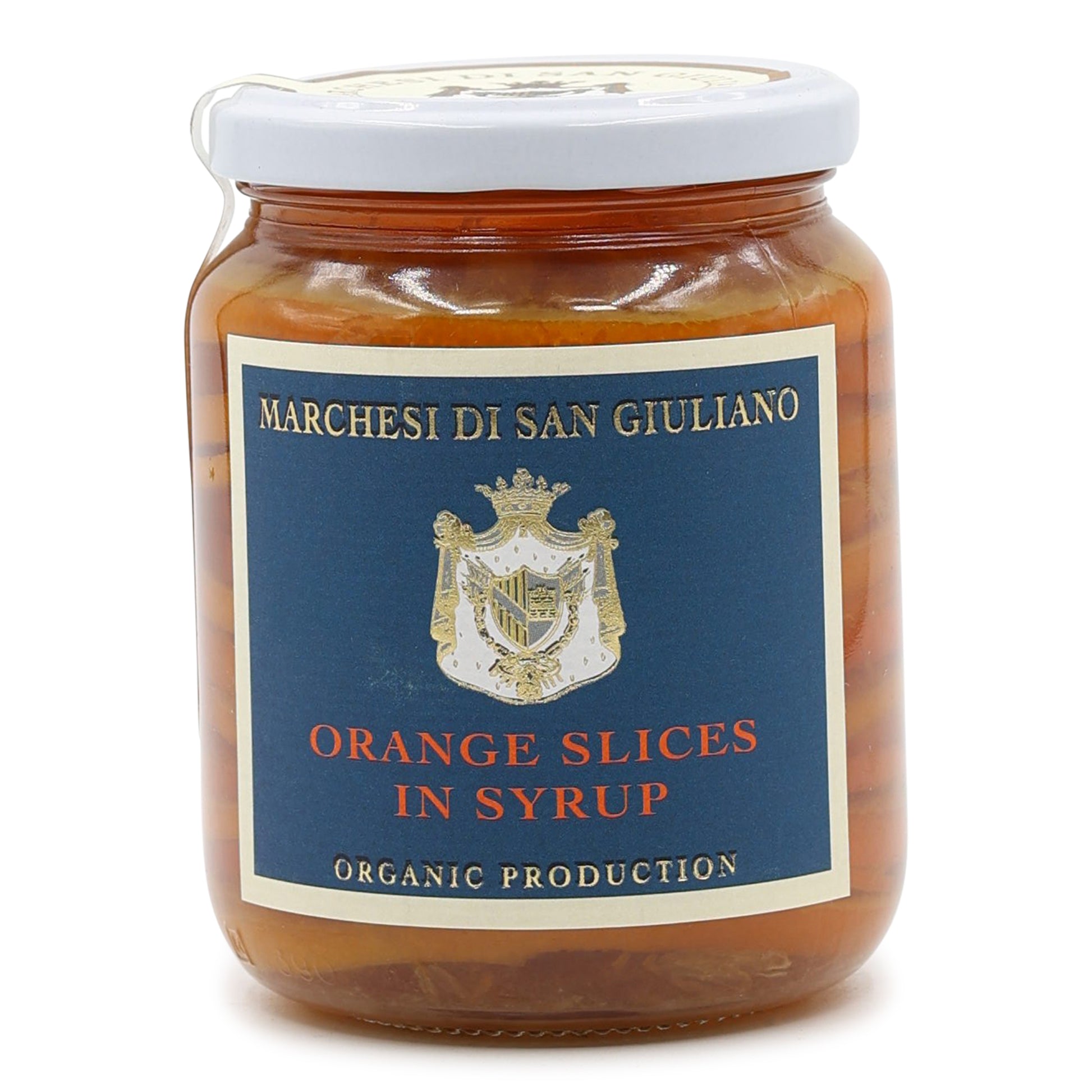 Organic Orange Slices in Syrup from Sicily