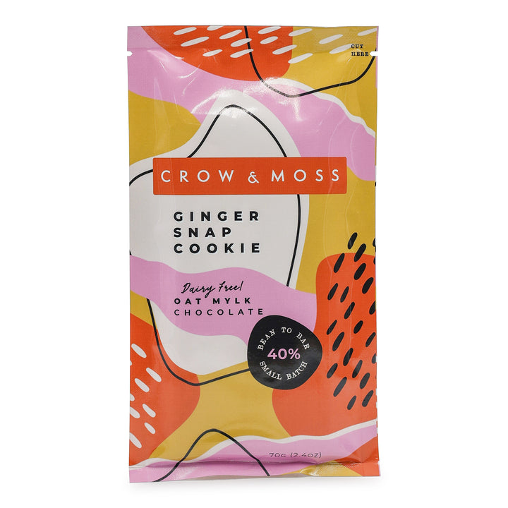 Crow & Moss Gingersnap Cookie and Oat Mylk Bar