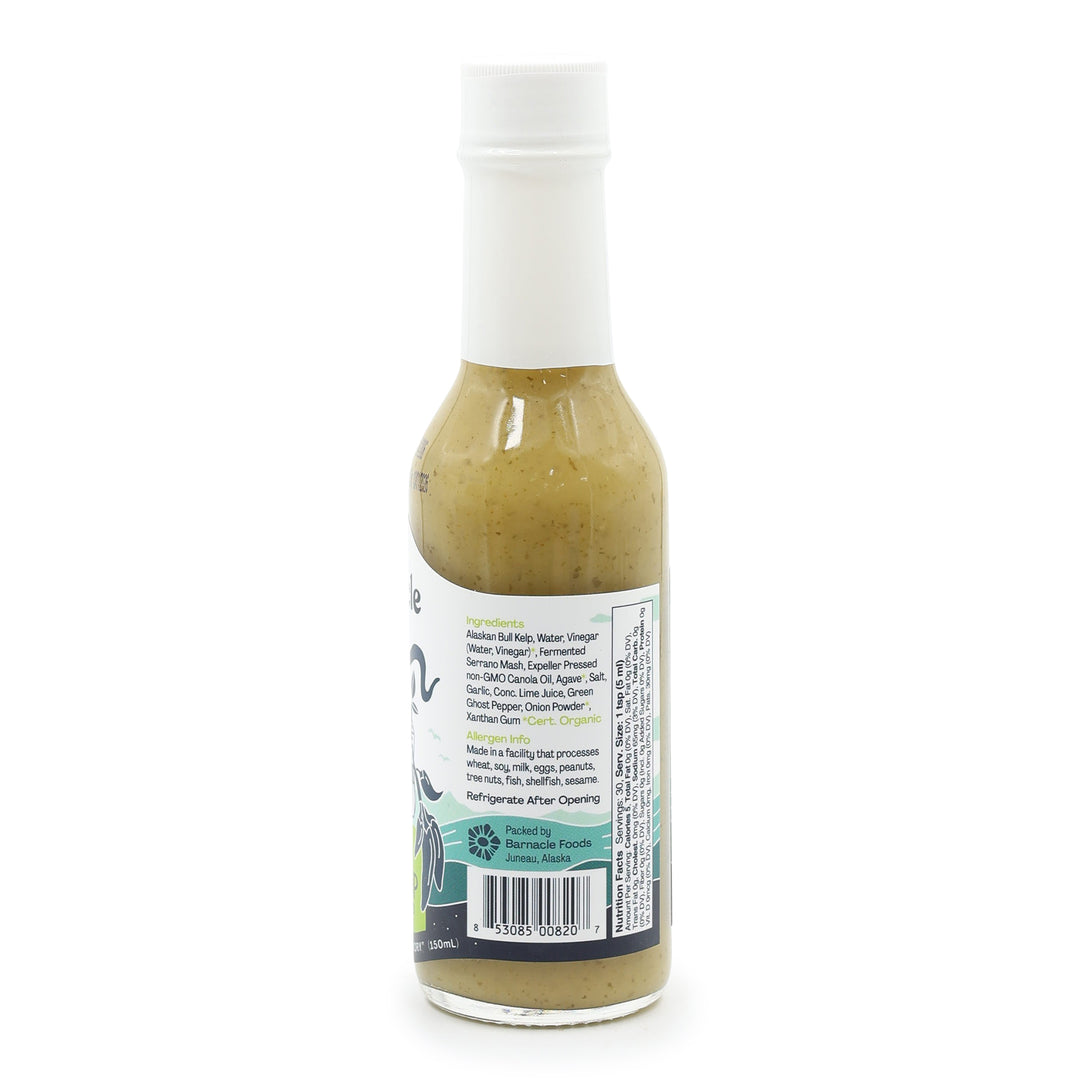 Barnacle Foods Serrano Bullwhip Kelp Hot Sauce