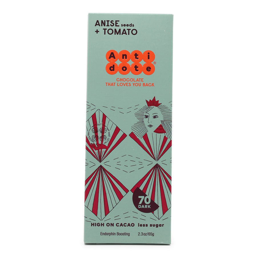 Antidote 70% Dark Chocolate with Anise and Tomato