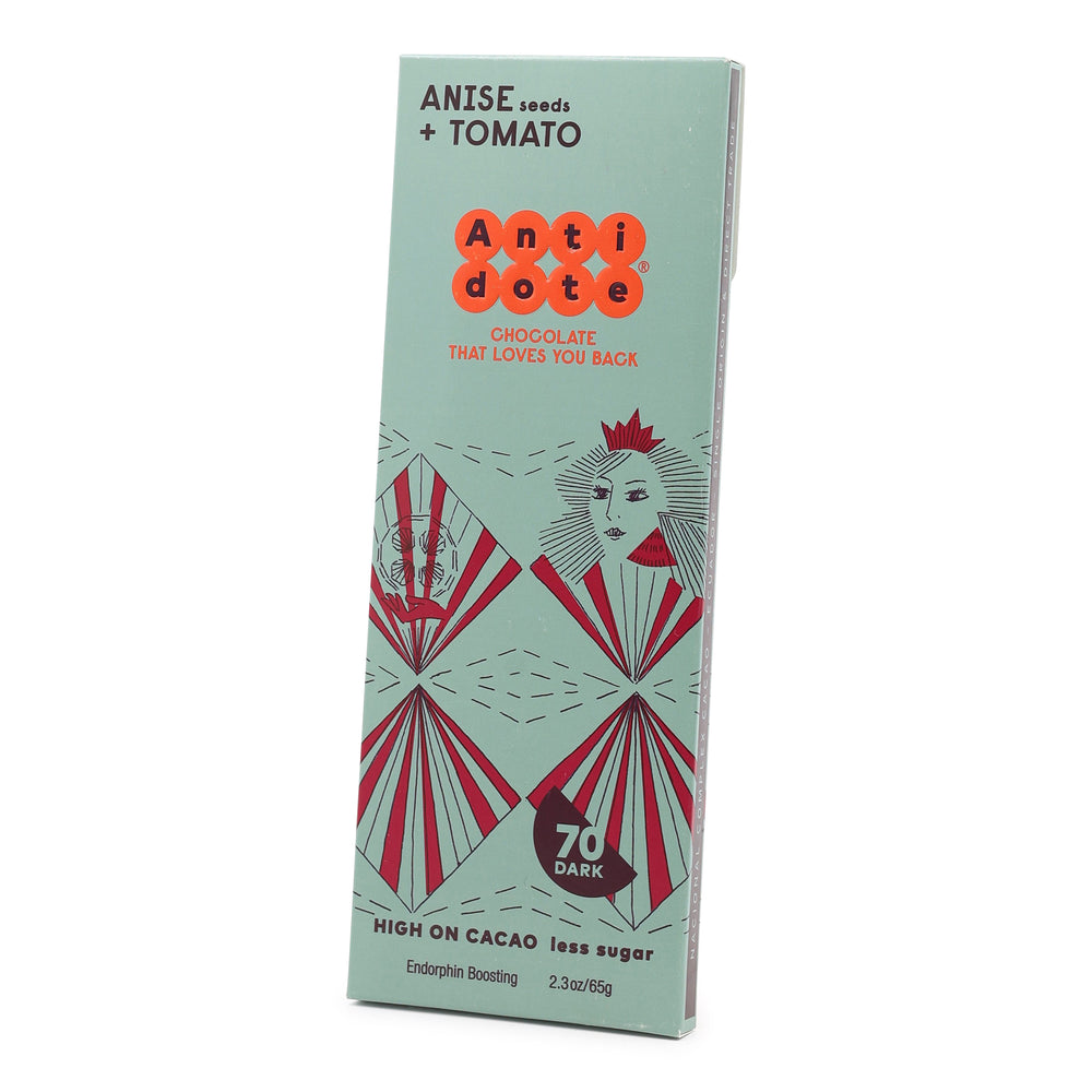 Antidote 70% Dark Chocolate with Anise and Tomato