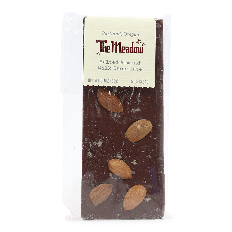 The Meadow Milk Chocolate with Salted Almonds