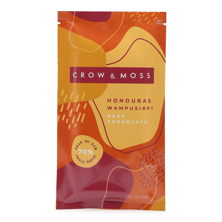 Crow & Moss 70% Honduras Wampusirpi Dark Chocolate