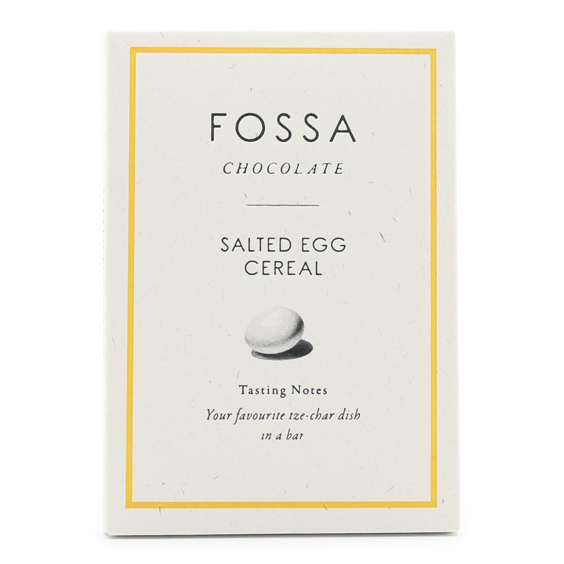 Fossa Salted Egg Cereal White Chocolate