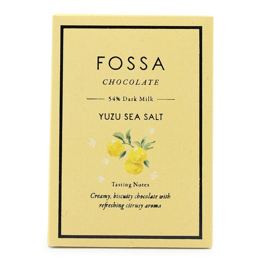 Fossa 54% Dark Milk Chocolate with Yuzu Salt