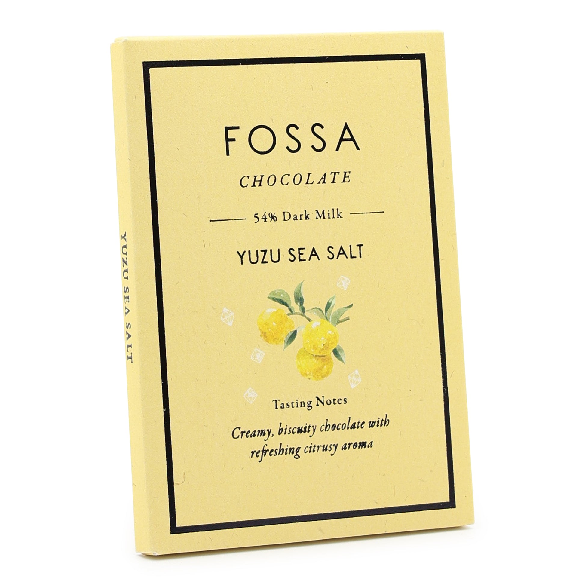 Fossa 54% Dark Milk Chocolate with Yuzu Salt