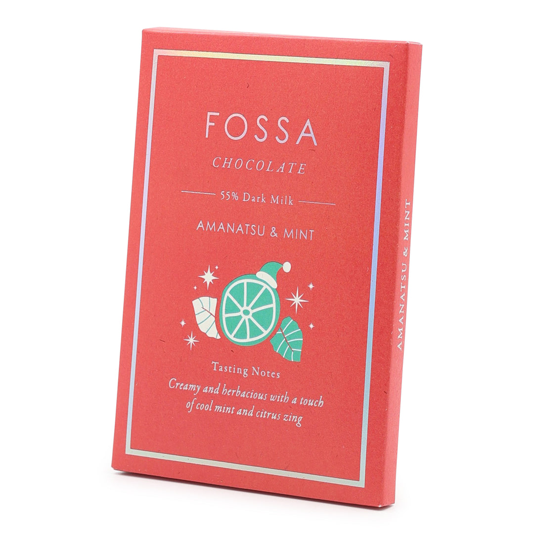 Fossa Amanatsu Orange & Mint Dark Milk Chocolate