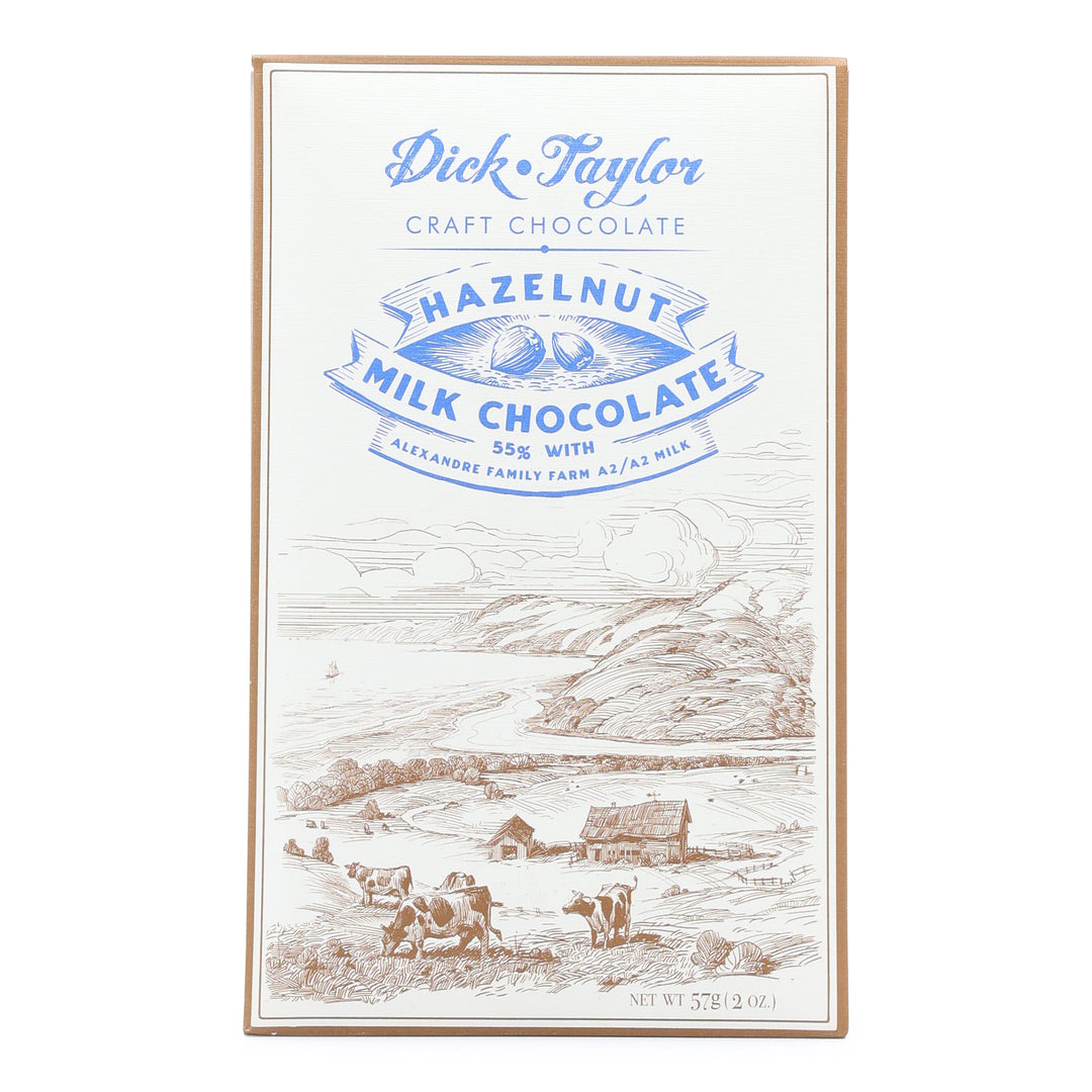 Dick Taylor 55% Hazelnut Milk Chocolate