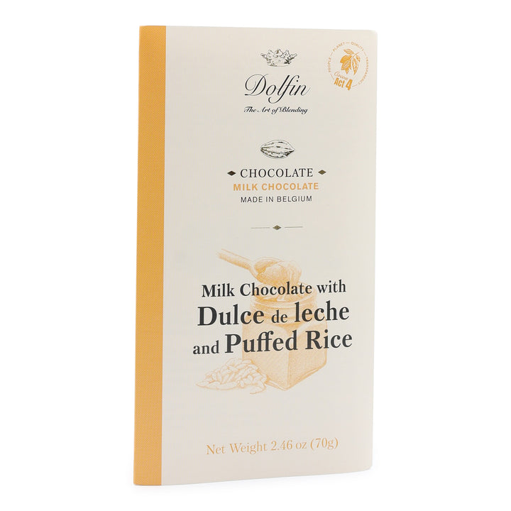 Dolfin Milk Chocolate with Puffed Rice