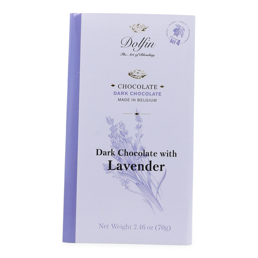 Dolfin 52% Dark Chocolate with Lavender