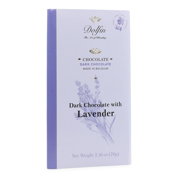 Dolfin 52% Dark Chocolate with Lavender