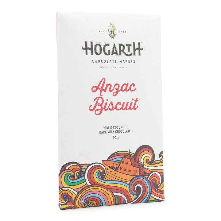 Hogarth Chocolate Dark Chocolate with Anzac Biscuits