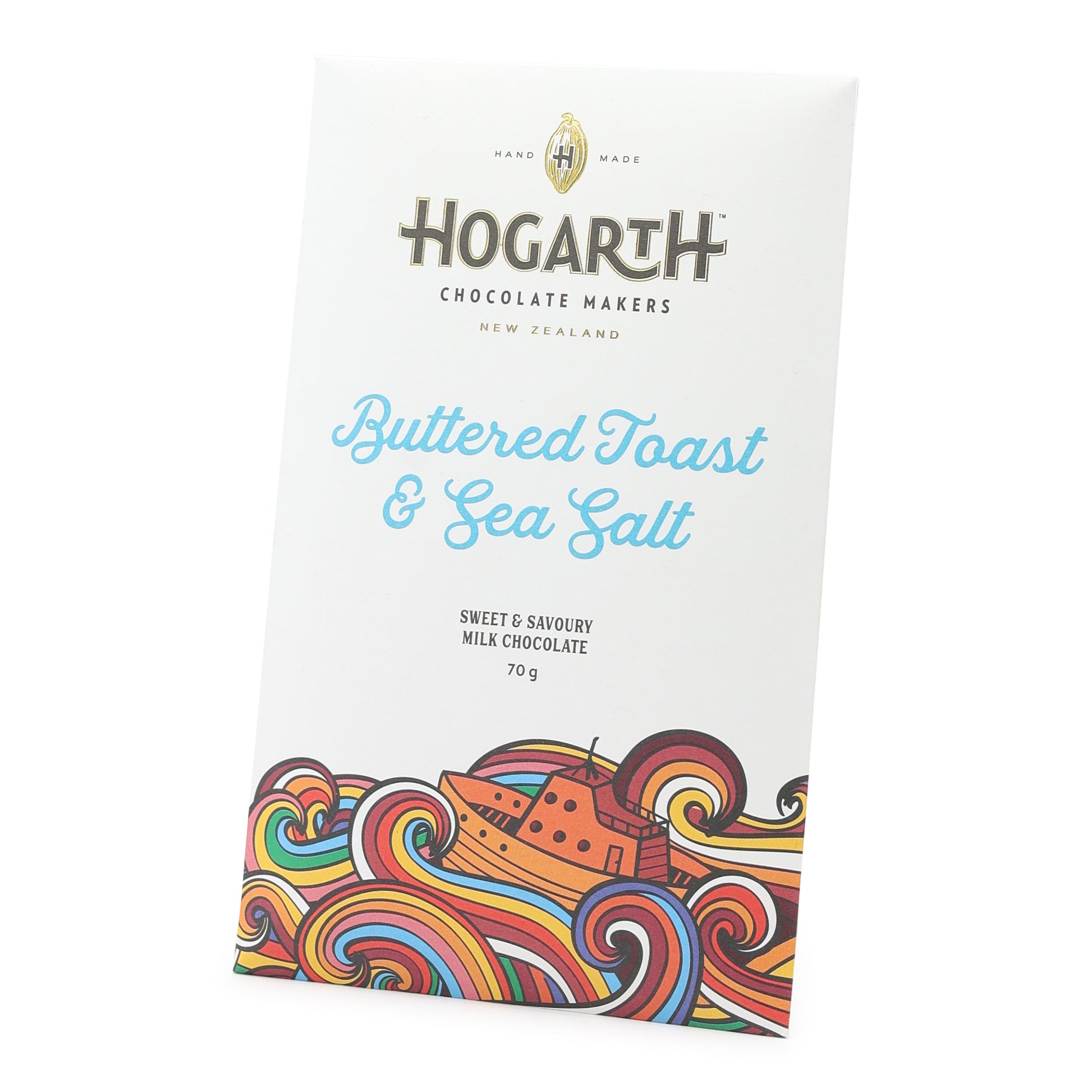 Hogarth Chocolate Milk Chocolate with Buttered Toast and Sea Salt