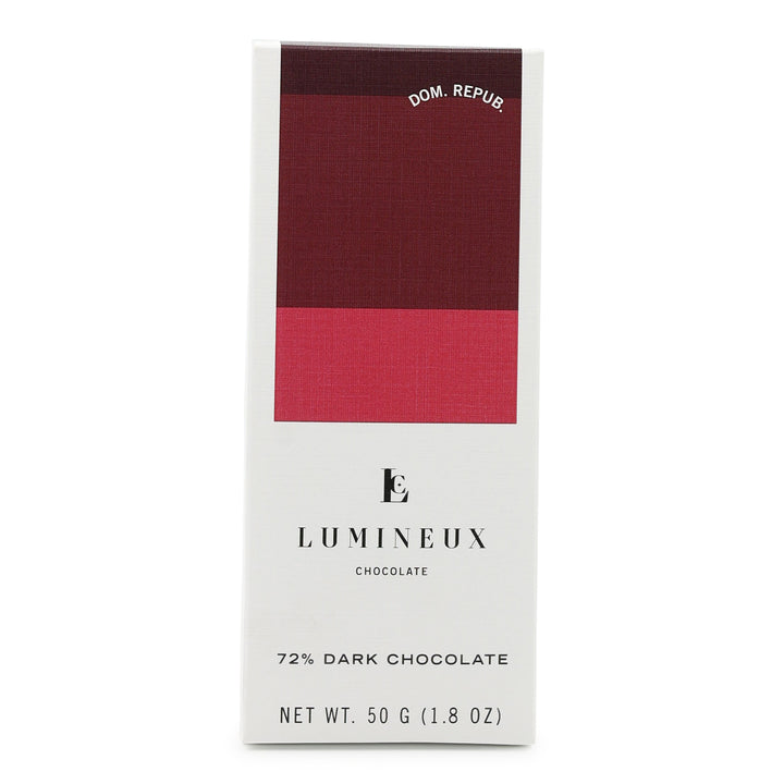 Lumineux Chocolate Dominican Republic 72% Dark Chocolate