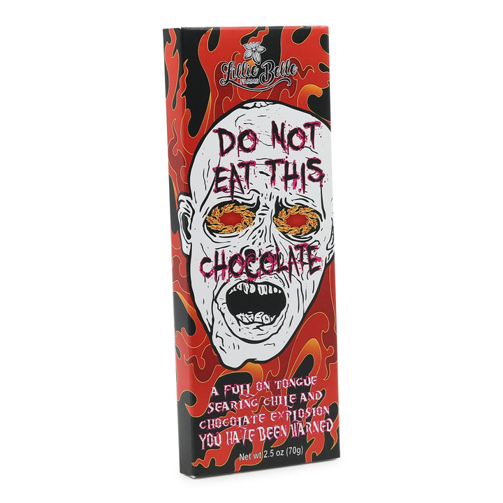 Lillie Belle Do Not Eat This Dark Chocolate with Chiles