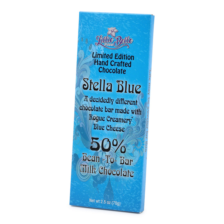 Lillie Belle Stella Blue 50% Milk Chocolate with Blue Cheese