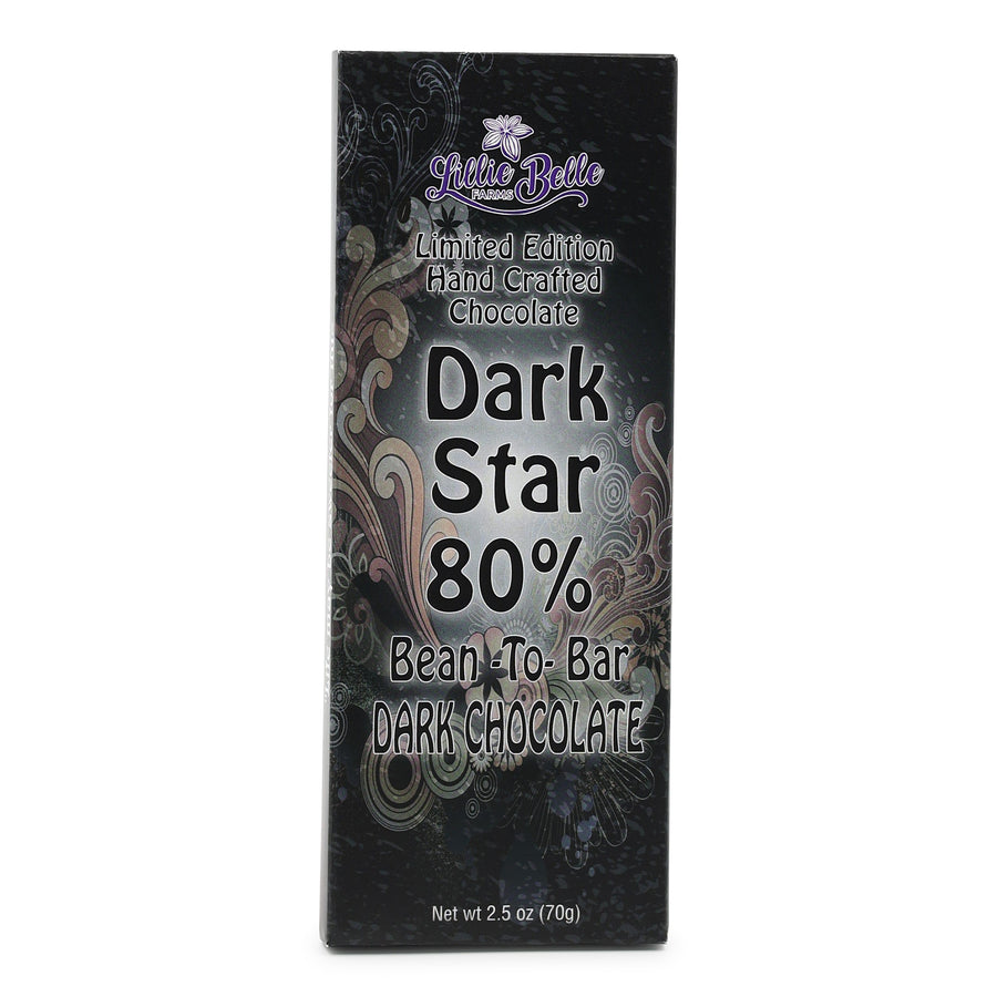 Lillie Belle Dark Star 80% Dark Chocolate