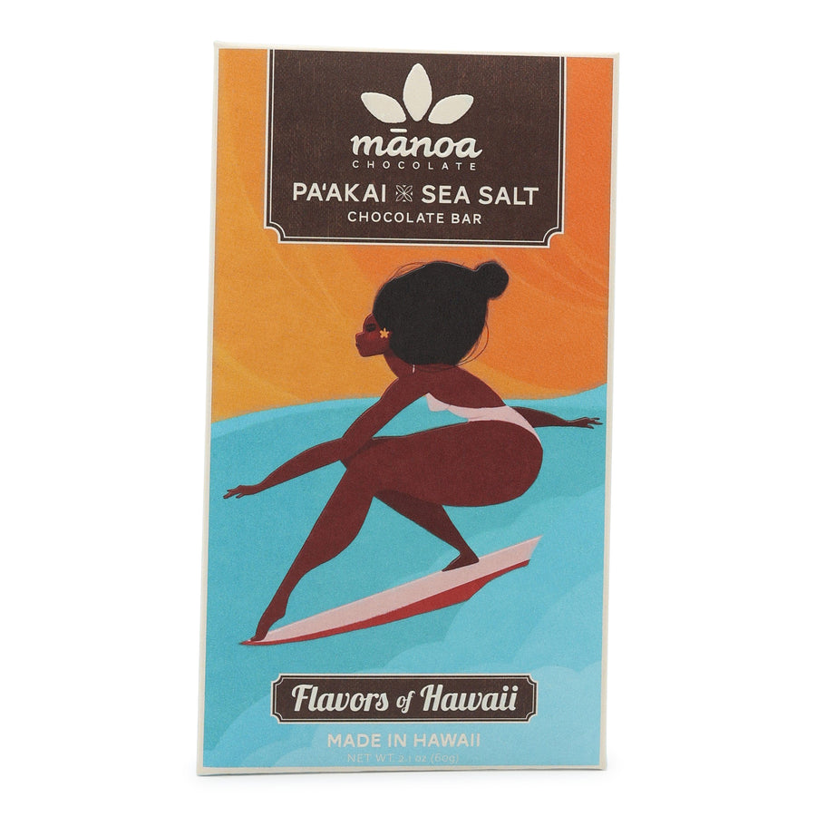 Manoa 72% Dark Chocolate & Pa'akai Sea Salt
