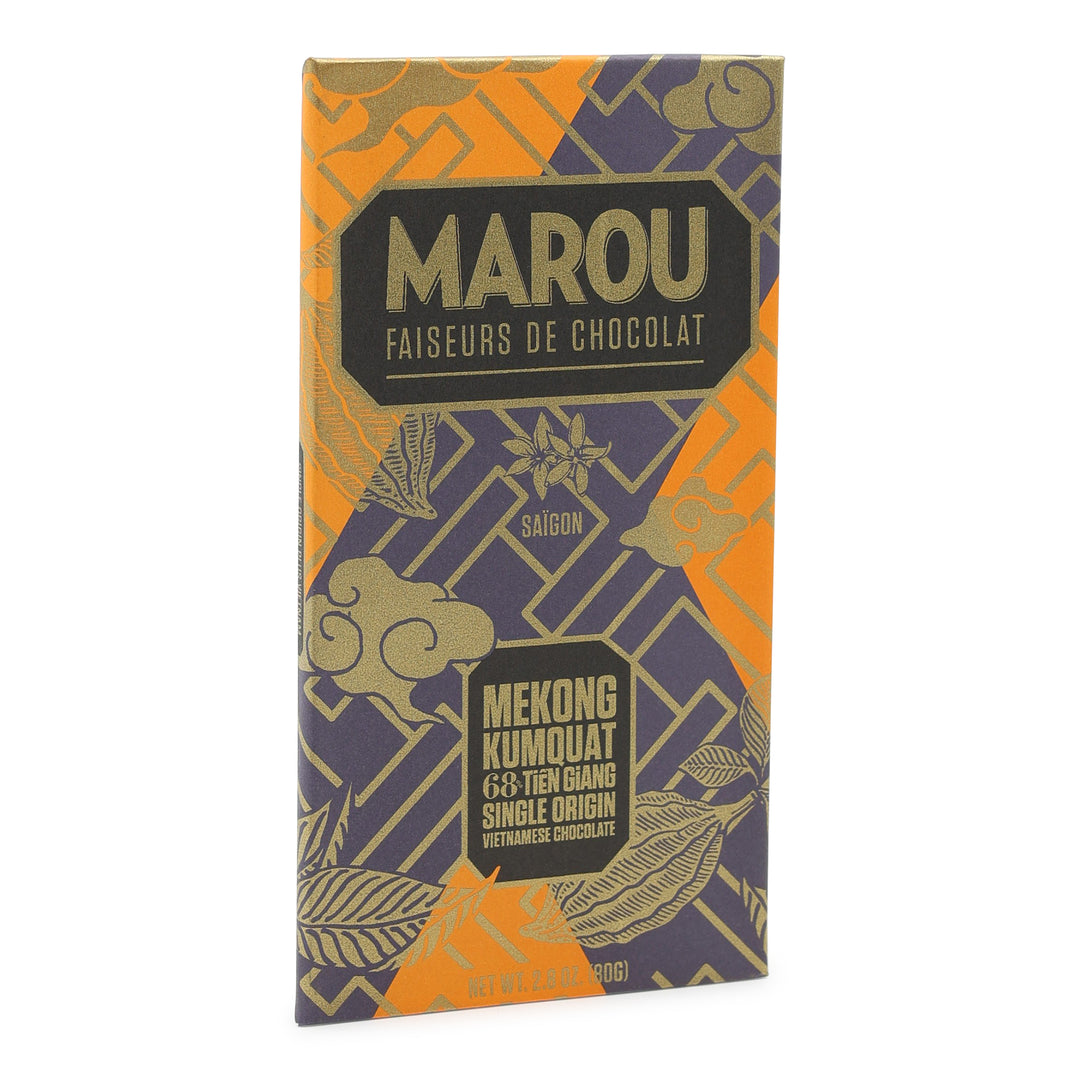 Marou 68%  Tien Giang Dark Chocolate with Mekong Kumquat
