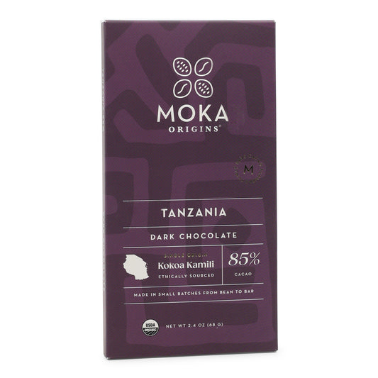 Moka Origins Tanzania 85% Dark Chocolate