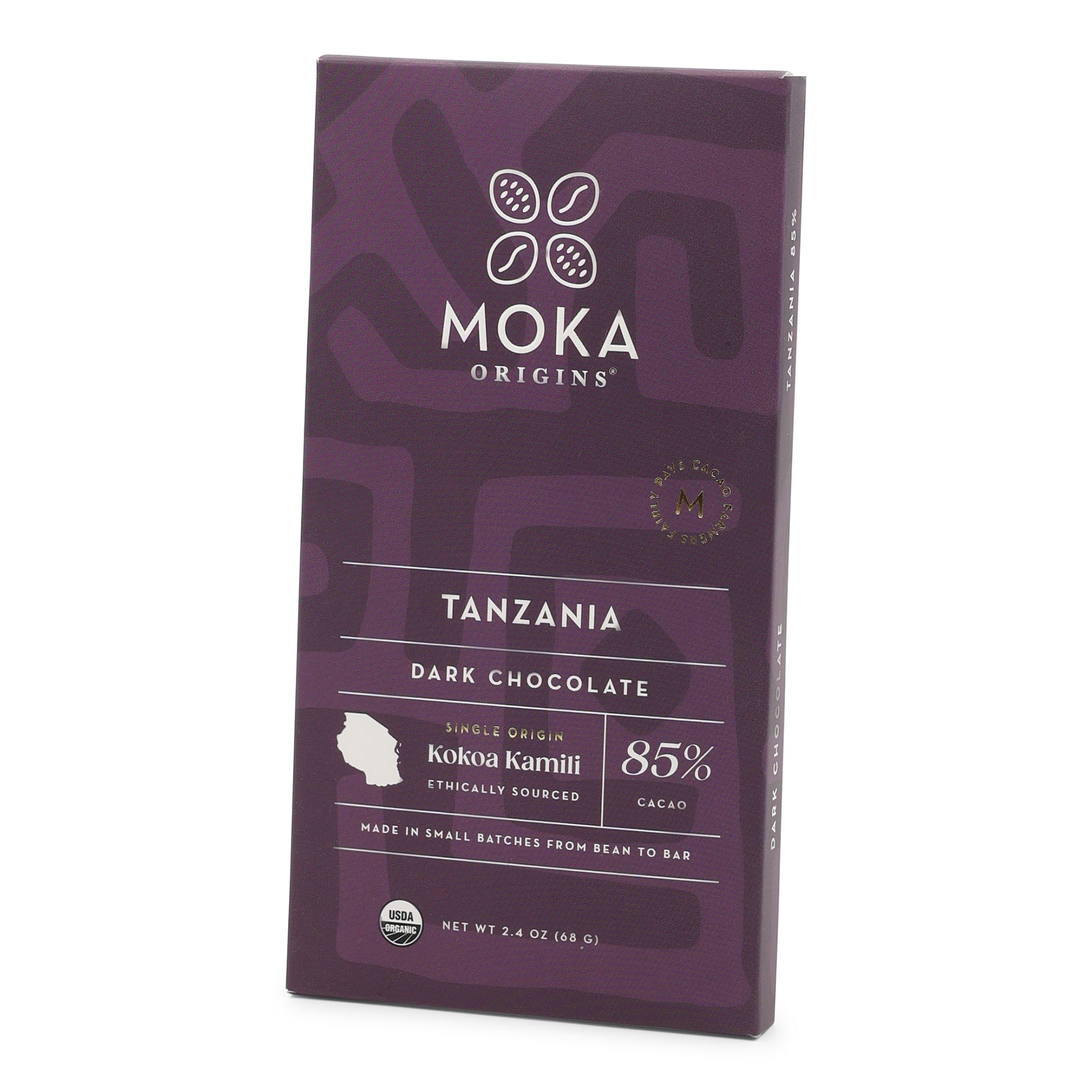 Moka Origins Tanzania 85% Dark Chocolate – The Meadow