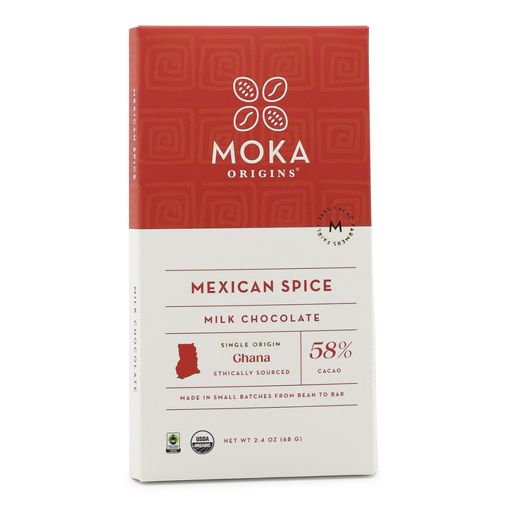 Moka Origins 58% Mexican Hot Chocolate Bar